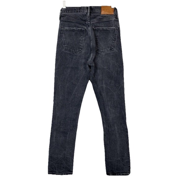 Citizens of Humanity Charlotte Women 24 Jeans Vintage Black Button Fly High Rise - Picture 11 of 13